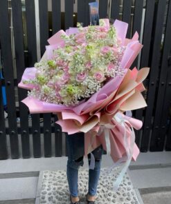 Hồng nhẹ nhàng yêu thương