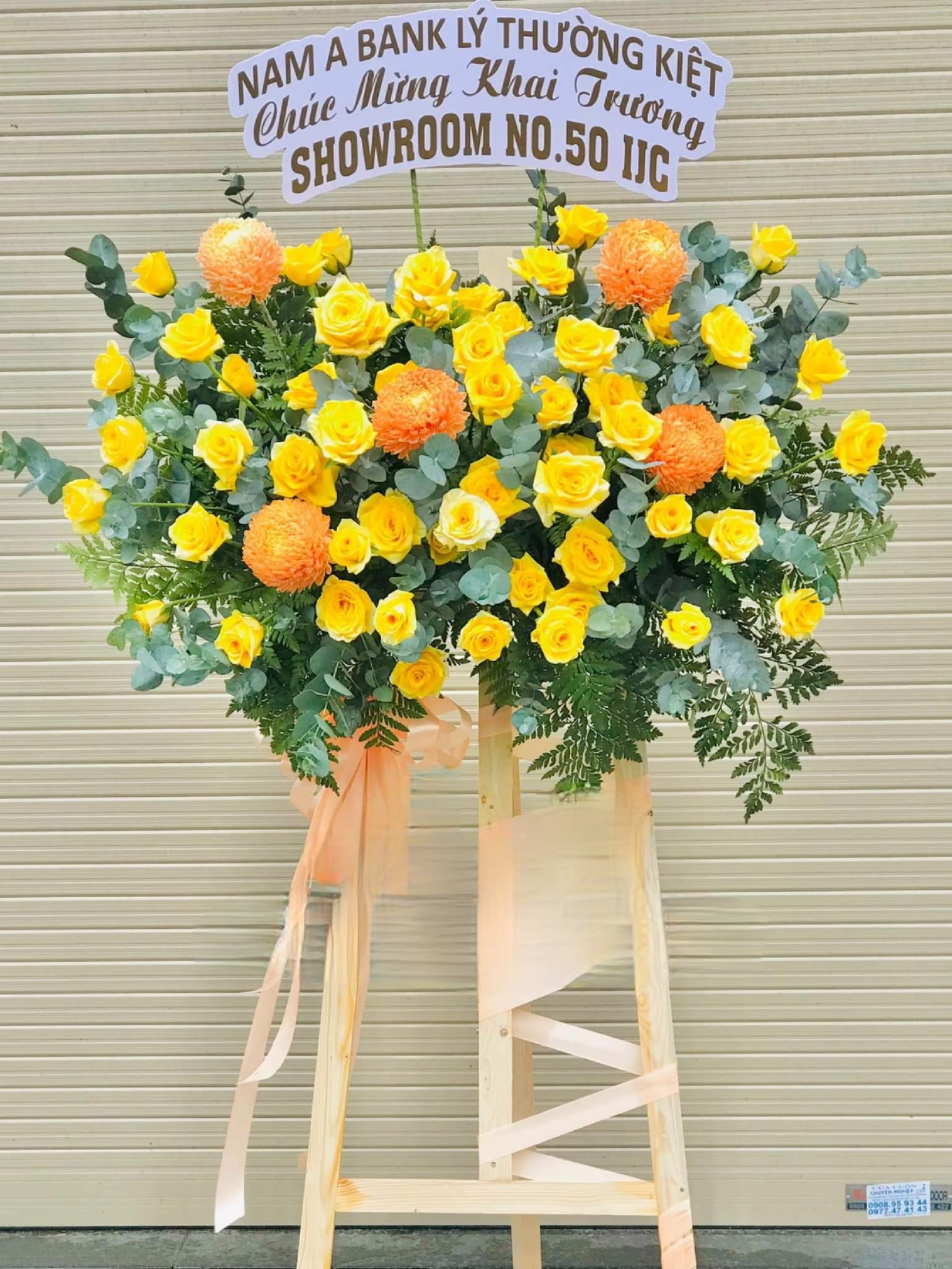 Mở Cửa Thành Công: Kệ Hoa Khai Trương Làm Nổi Bật Ngày Đặc Biệt