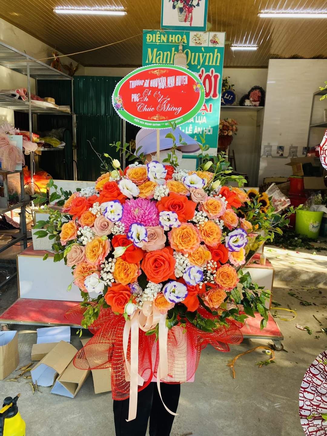 Giỏ hoa sinh nhật 1 - Hoa Tươi Cho Những Dịp Quan Trọng - Ảnh 6