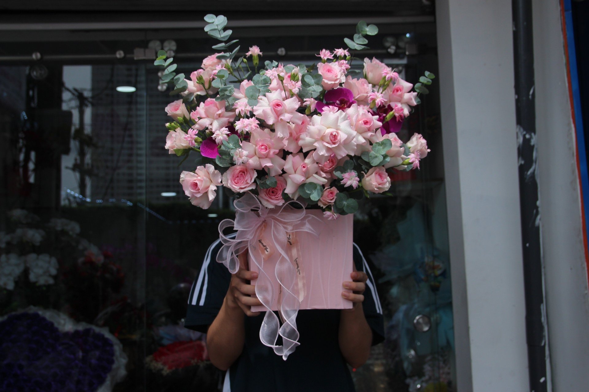 Lẵng hoa tặng khai trương,sinh nhật, người thân yêu