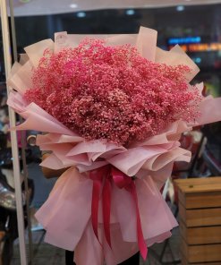 Bó Hoa Bibi Đỏ (Sấy Khô) Lưu Giữ Kỉ Niệm