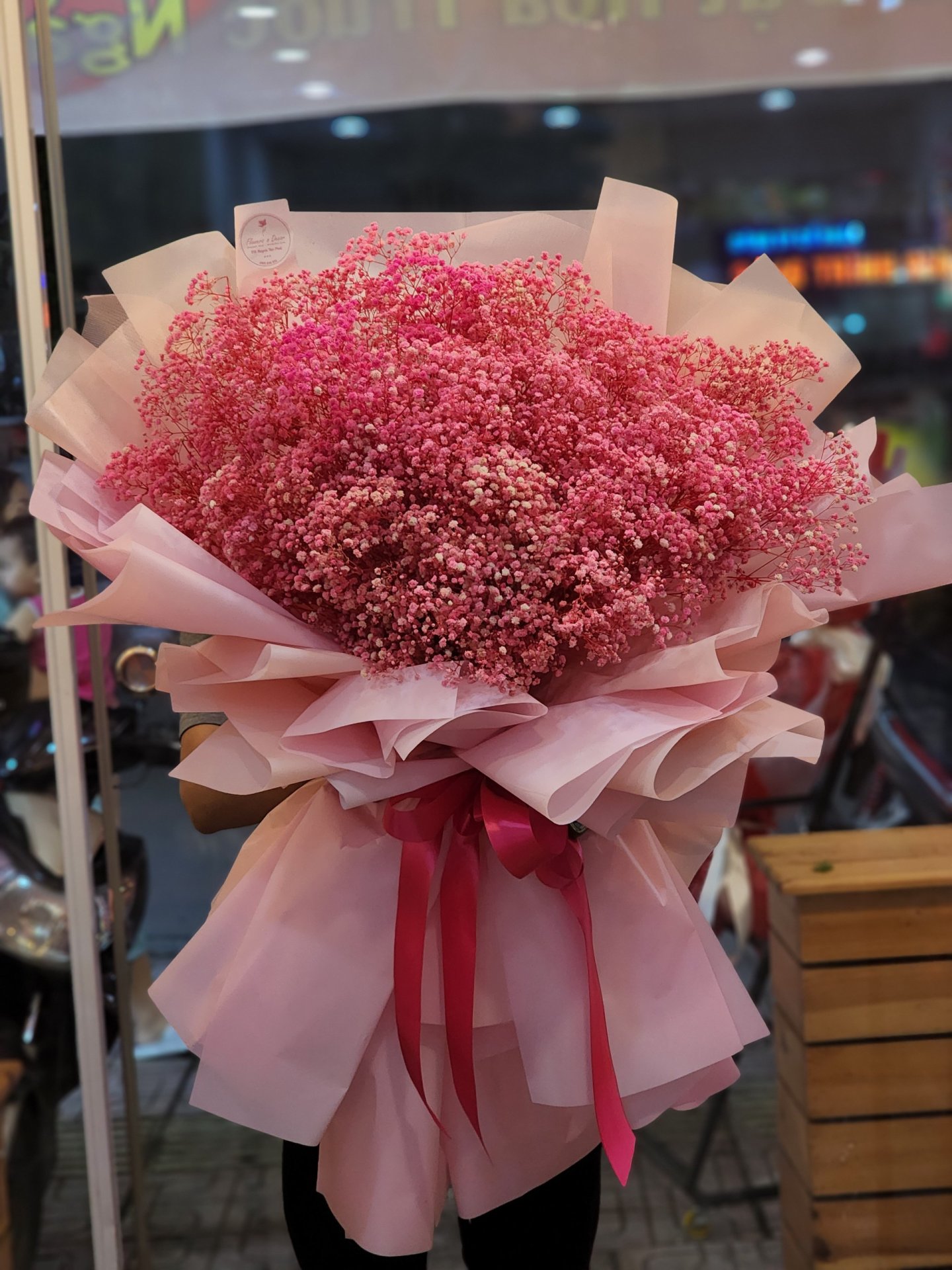 Bó Hoa Bibi Đỏ (Sấy Khô) Lưu Giữ Kỉ Niệm