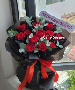 Bó Hoa Hồng Đỏ Mừng Sinh Nhật 1