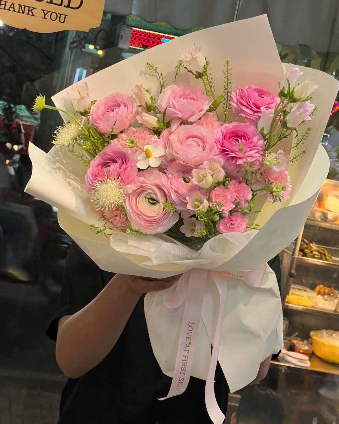 Bó Hoa Hồng Phấn Dịu Dàng