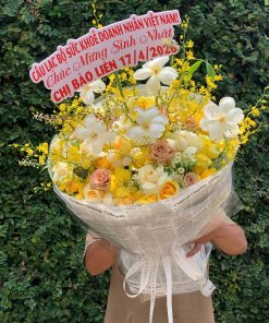 Bó Hoa Chúc Mừng Sinh Nhật Rực Rỡ