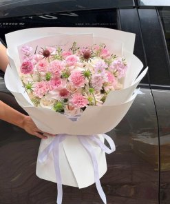 Giỏ Hoa Tươi Tinh Khôi