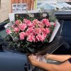 Bó hoa cẩm chướng hồng ngọt ngào được gói cẩn thận, là món quà ý nghĩa từ STflowers, giao tận nơi tại Quận 7, TP.HCM.