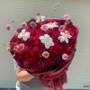 Bó hoa hồng đỏ sang trọng thiết kế bởi shop hoa tươi STflowers Quận 7