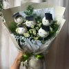 Bó hoa tốt nghiệp xinh xắn với gấu mũ cử nhân tại shop hoa tươi STflowers Quận 7