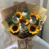 Bó hoa tốt nghiệp hướng dương kết hợp gấu cử nhân tại STflowers Quận 7