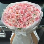 Bó hoa tươi tone hồng pastel sang trọng tại STflowers Quận 7