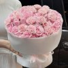 Bó hoa tươi tone hồng pastel sang trọng được thực hiện bởi STflowers tại Quận 7